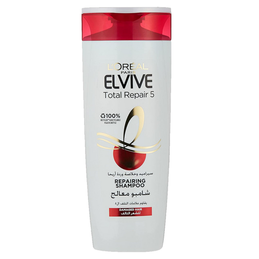 Loreal Elvive Repairing Shampoo Damaged Hair 400ml رويال باريس شامبو الفيف معالجة كاملة 400مل