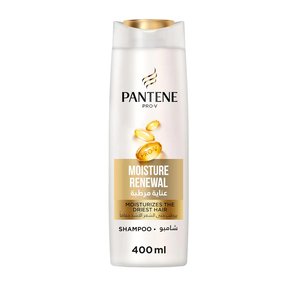 Pantene Shampoo Moisture Renewal 400ml بانتين شامبو عناية مرطبة 400مل
