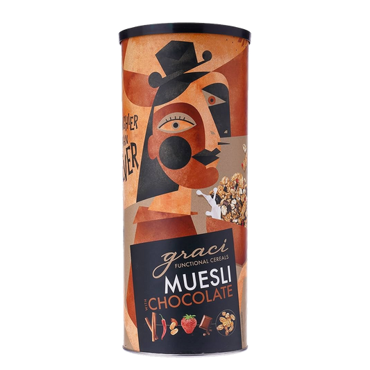 Gfaci Muesli Chocolate 500 g جريسي ميوزلي بالمكسرات 500 جرام