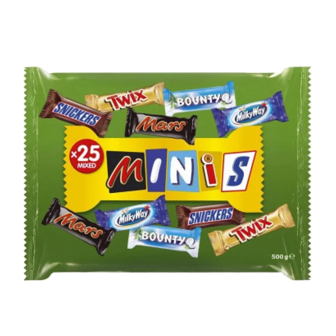 نستلة مينيس مشكل  كيس 500 جرام Nestle  MinisMix  Breaks 500g