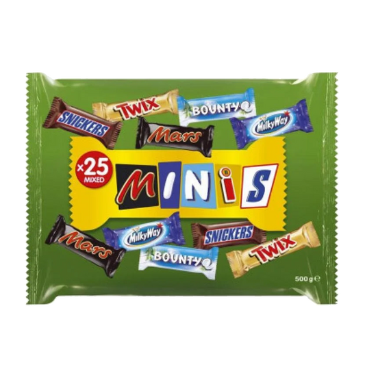 نستلة مينيس مشكل  كيس 500 جرام Nestle  MinisMix  Breaks 500g