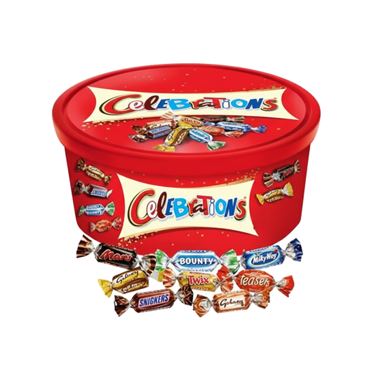 Celebretions Chocolate 600 gr سلبريشن شوكلاتة متنوعة علب 600 جرام