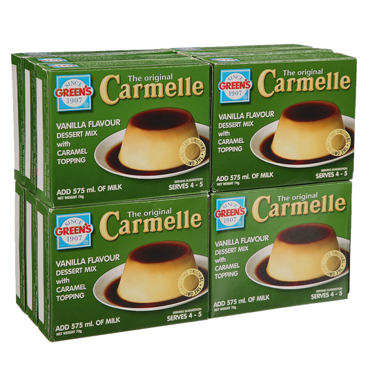 جرينز كارميل الأصلية كريم كراميل 12*70جم Greens Caramelle Vanilla Flavour Desert Mix 70g