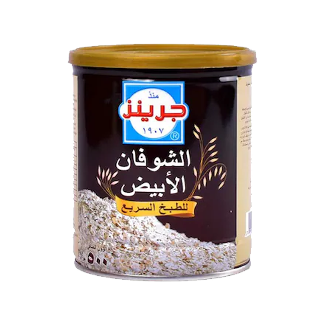 GREENS WHITE OATS 500G جرينز شوفان الابيض500غ