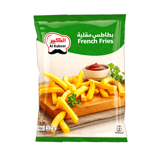 Al Kabeer French Fries 2.5kg الكبير بطاطس مقليه مجمد 2500غم