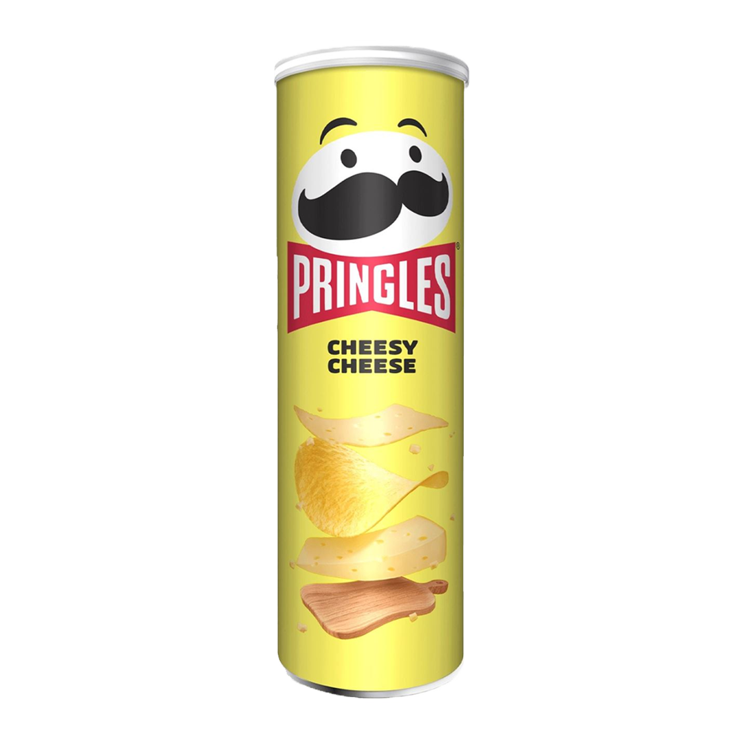 Pringles Cheesy Cheese Flavored 165g برنجلز بنكهة الجبن 165 جرام