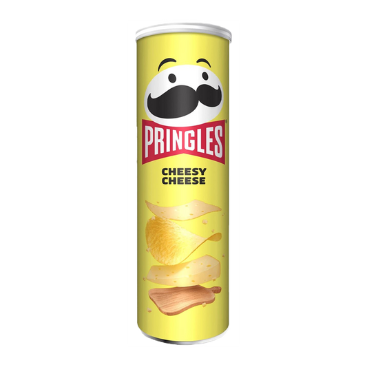 Pringles Cheesy Cheese Flavored 165g برنجلز بنكهة الجبن 165 جرام
