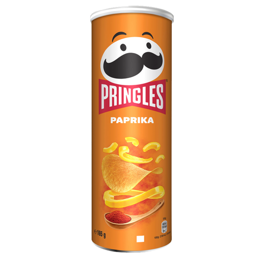 PRINGLES PAPRIKA 165g برينجلز بطاطس بابريكا 165غم