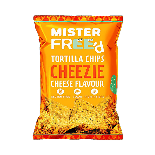 Mr. Fred Nutella Chips Cabbage Cheese Vegetable 12*135 g مستر فريد رقائق تورتيلا جبن نباتي  12*135جرام