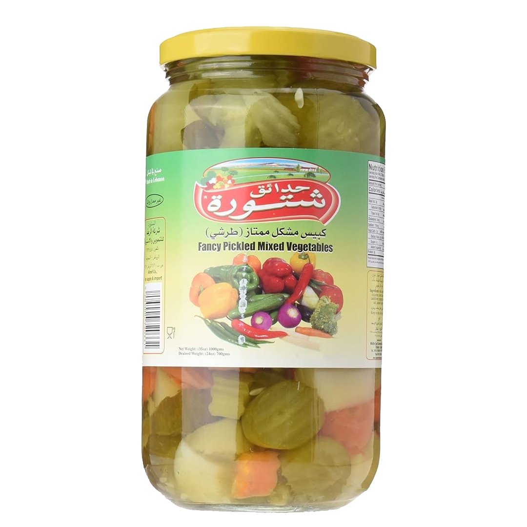 Chtoura Mixed Vegetable Pickle 1000g طرشي مشكل كبيس شتورة 1000غ