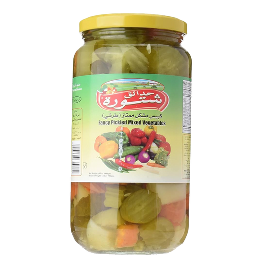 Chtoura Mixed Vegetable Pickle 1000g طرشي مشكل كبيس شتورة 1000غ