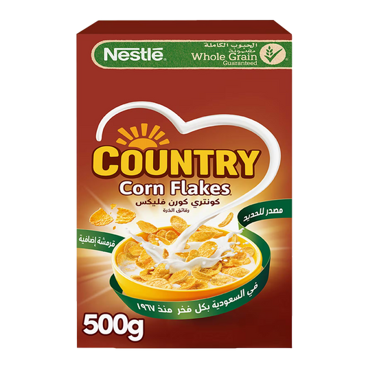 Country Corn Flakes 500g كونتري كورن فليكس 500غم