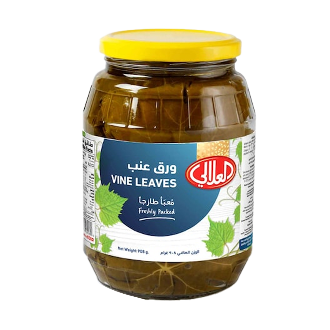Alalali Premium Grape Vine Leaves 908gm العلالي ورق عنب فاخر 908 غرام