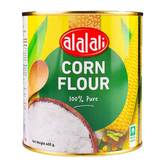Alalali Corn Flour Can 400gm العلالي نشا ذرة 450غم