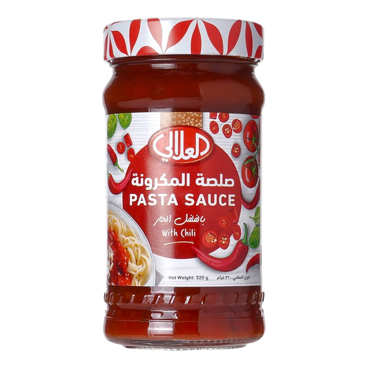 AL ALALI MACARONI SAUCE HOT 320g العلالي صلصلة معكرونة حاره 320غم