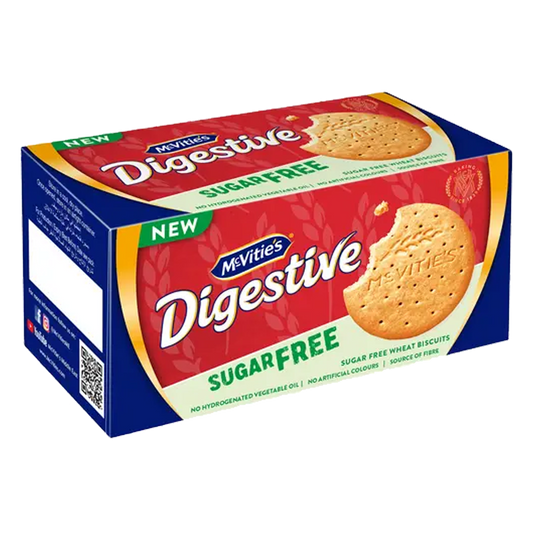 McVities Digestive Sugar Free Wheat Biscuits 250gm داجستيف خالي من السكر 250 جرام
