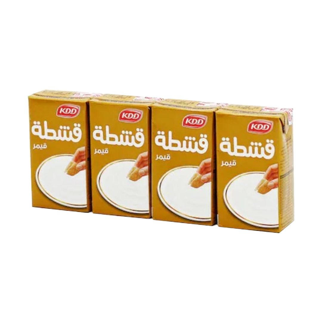 KDD Thick Cream 125mlx4 xكي دي دي قشطة قيمر 125مل