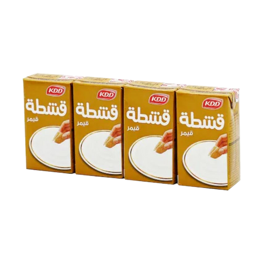 KDD Thick Cream 125mlx4 xكي دي دي قشطة قيمر 125مل