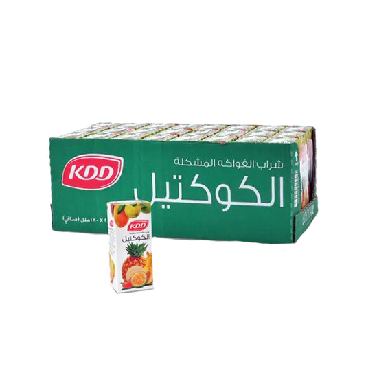 KDD Cocktail 180ml x 24 كي دي دي كوكتيل 180مل