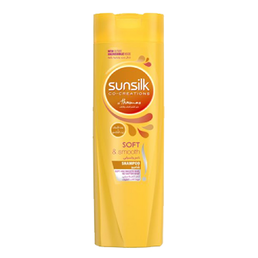 Sunsilk Shampoo Soft & Smooth 400ml صانسيلك شامبو ناعم وانسيابي 400 مل