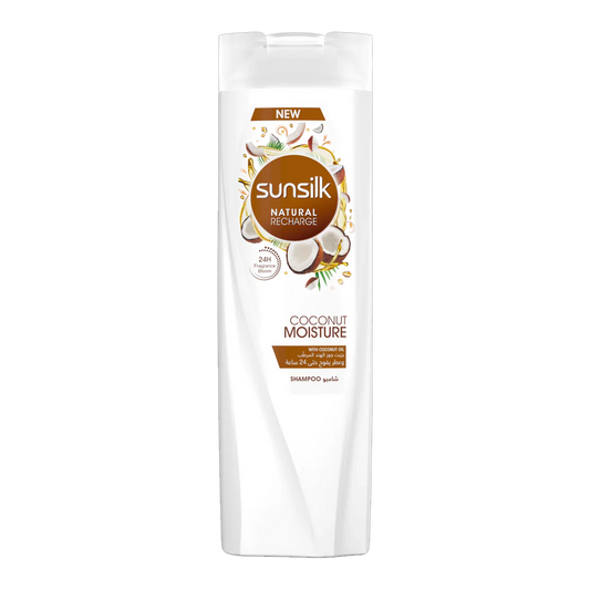 Sunsilk Shampoo Coconut Moisture 400ml صانسيلك شامبو بنكهة جوز الهند 400 مل