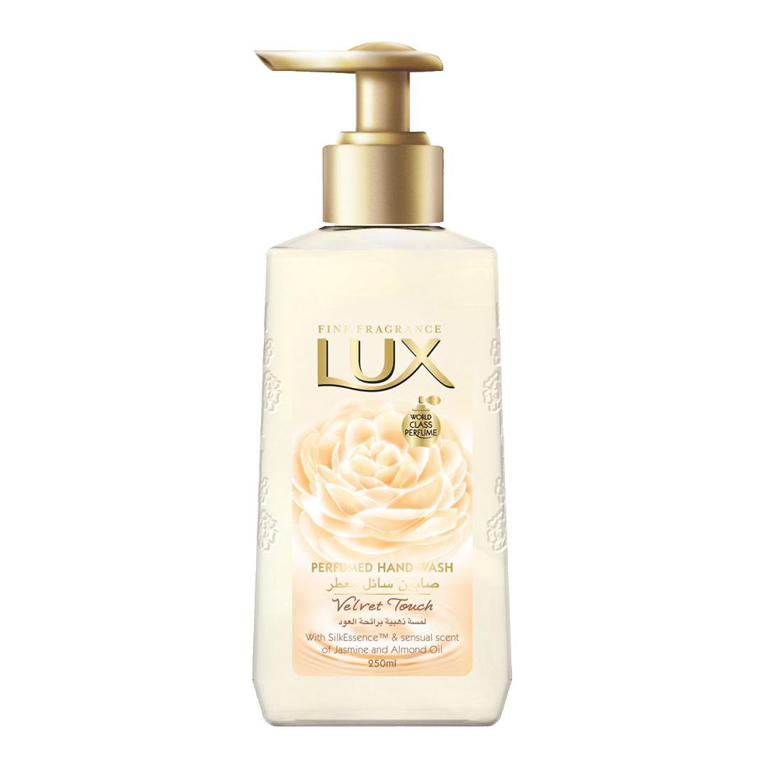 Lux Perfumed Hand Wash Velvet Jasmine 250ml لوكس صابون سائل معطر ياسمين مخملي 250 مل