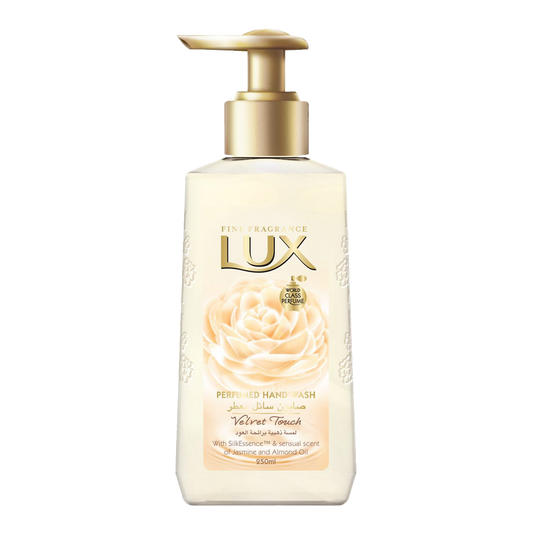 Lux Perfumed Hand Wash Velvet Jasmine 250ml لوكس صابون سائل معطر ياسمين مخملي 250 مل