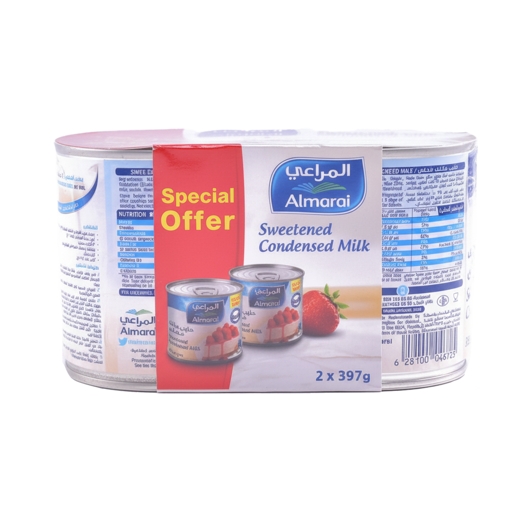 Almarai Swetened Condensed Milk 2*375 ml
