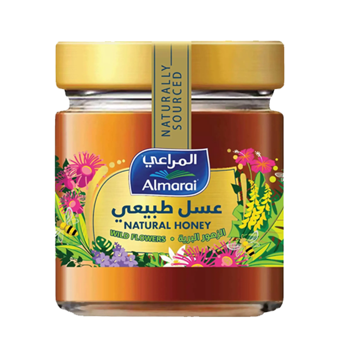 المراعي عسل طبيعي الزهور البرية 250 جرام | Almarai Natural Honey Wild Flowers 250g