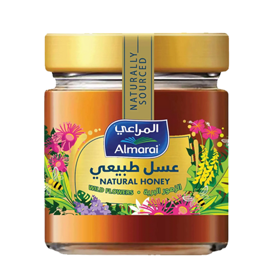 المراعي عسل طبيعي الزهور البرية 250 جرام | Almarai Natural Honey Wild Flowers 250g