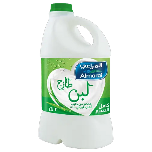 Almarai Fresh Laban Full Fat 2ltr المراعي لبن كامل الدسم 2لتر