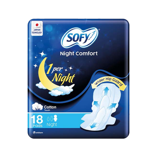Sofy Night Comfort 16+2's سوفي فوط صحية 16+2 فوطة