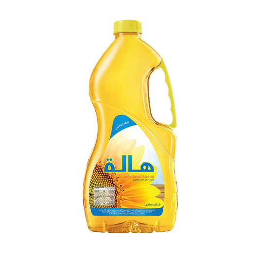 Halah Sunflower Oil 1.5L هالة زيت دوار الشمس 1.5 لتر