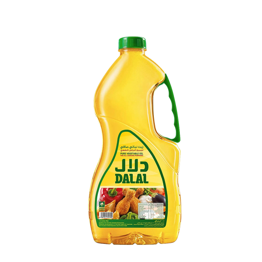 دلال زيت نباتي  شفافة  1.5لتر | Dalal Pure Vegetable Oil Transparent Bottle 1.5 ltr