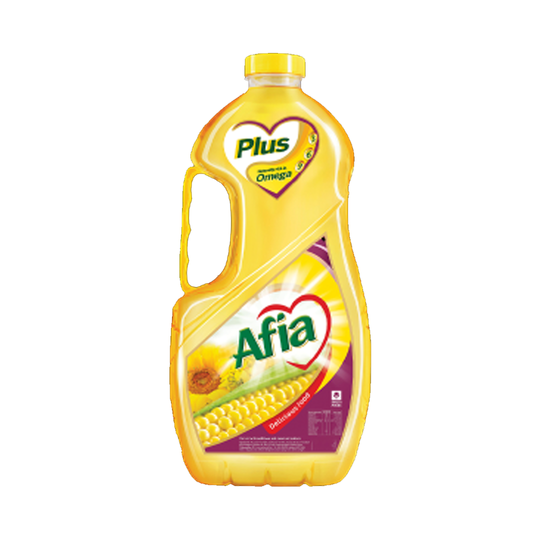 Afia Corn Oil Plus 1.5 ltr عافية ذرة بلس 1.5 لتر