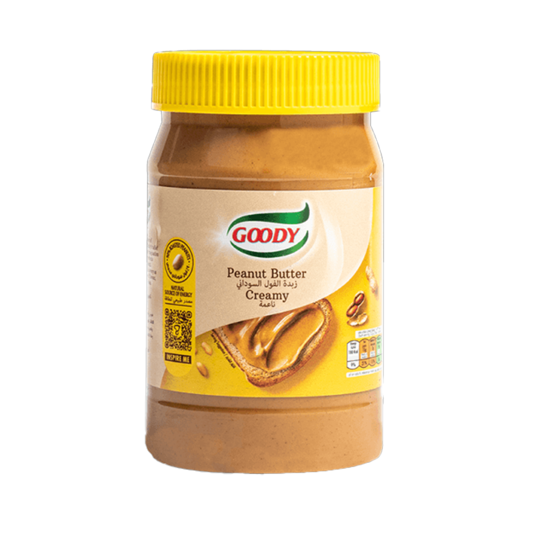 قودي زبدة الفول السوداني  ناعمة 800 جرام Goody Peanut Butter Creamy 800 gr