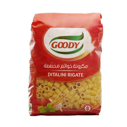 قودي مكرونة خواتم مقاس10  450 جرام GOODY PASTA DITALINI NO. 10 450g