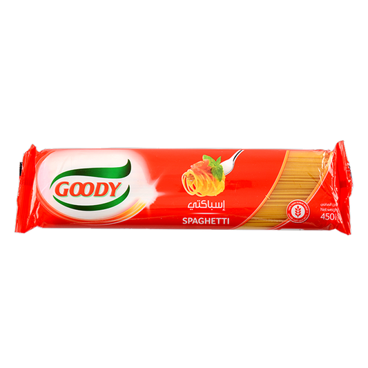 قودي مكرونة اسباغيتي رقم20*450غم Goody Spaghetti No.20 450g