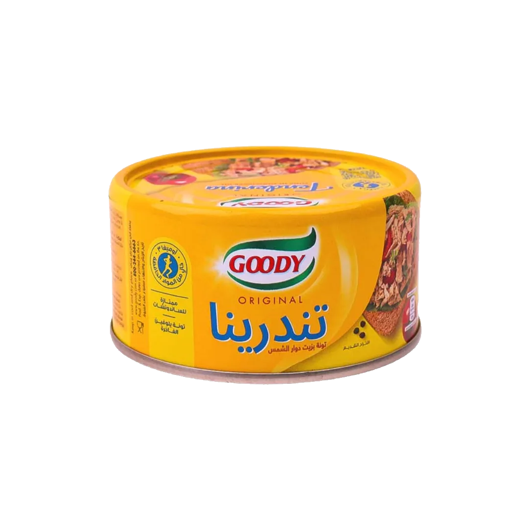 Goody Tenderina Soft Tuna 185gm قودي تندرينا تونة ناعمة فاخرة185غ