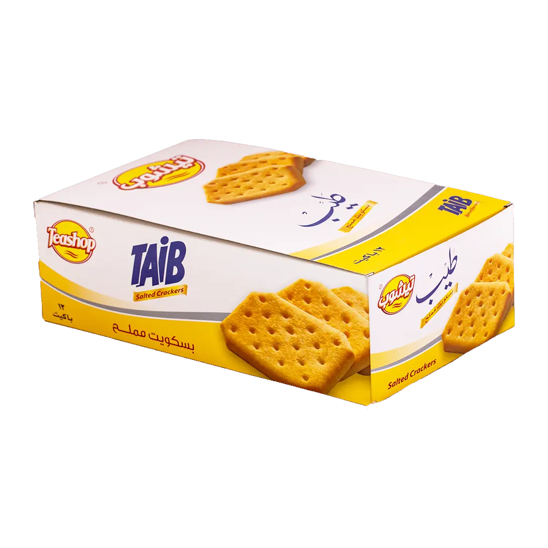 Teashop Taib Salted Biscuit 75gm تيشوب بسكويت طيب مالح 75جرام
