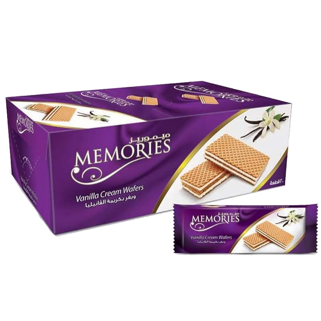 Memories Joy Wafer Vanila 25g ميمورز جوي ويفر فانيلا 25 جرام