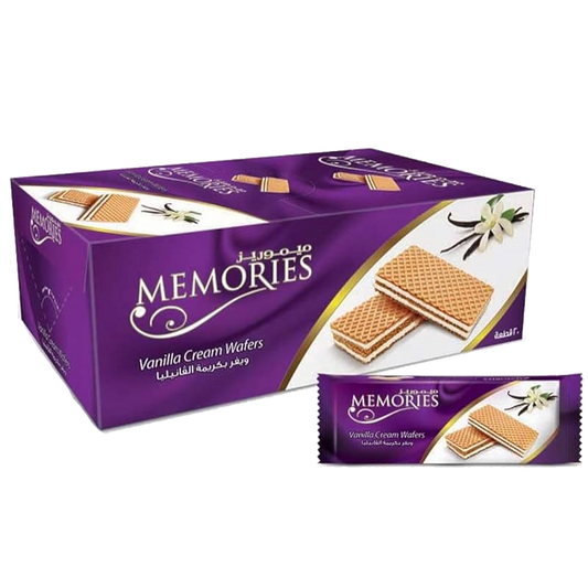Memories Joy Wafer Vanila 25g ميمورز جوي ويفر فانيلا 25 جرام