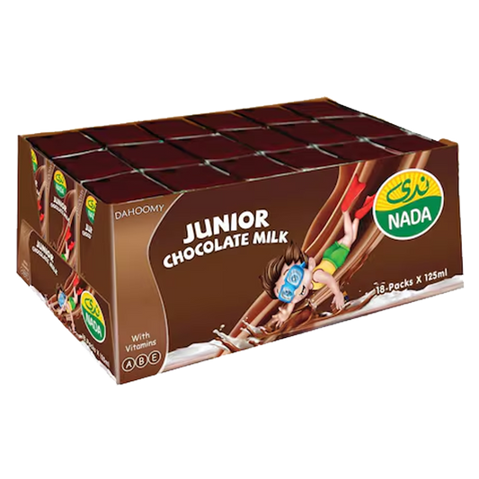 Nada Azouz Chocolate Milk 185 ml x18 x ندى عزوز حليب شوكولاته 185 مل