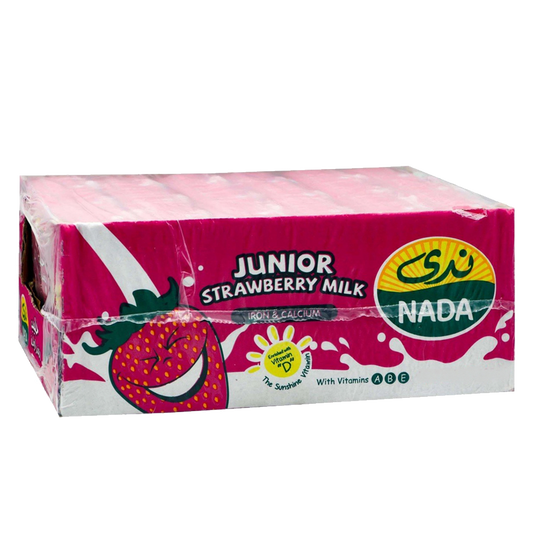 Nada Junior Strawberry Milk 115ml ندى حليب فراولة115  مل