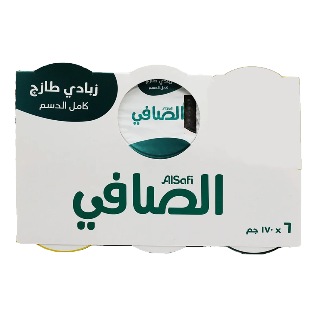 AlSafi Fresh Yoghurt Full Fat 170g الصافي زبادي كامل الدسم 170جم