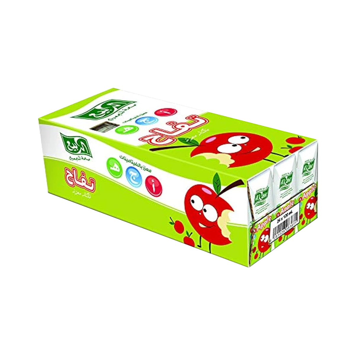 Al Rabie Apple Nectar 120ml x18 x الربيع عصير تفاح 120مل