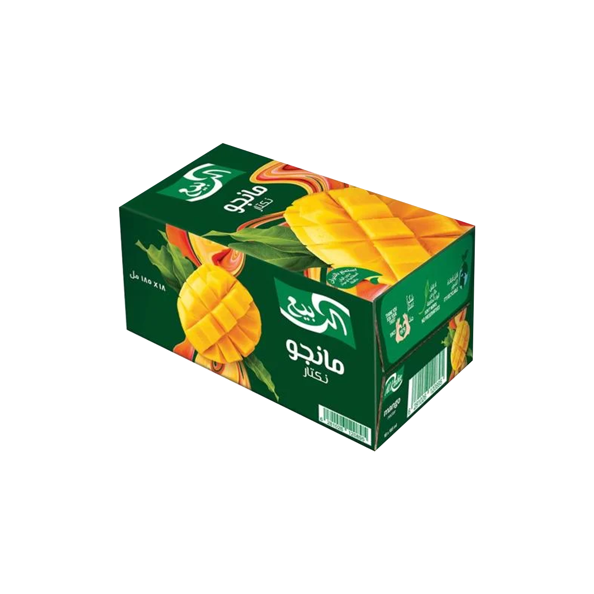 Al Rabie Mixed Fruits Orange Nectar 120 ml x 18 x الربيع نكتار فواكه مشكلة وبرتقال 120 مل