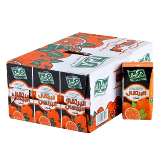 Al Rabie Drink 27+3  Orange 250ml x30 xالربيع عصير برتقال 250مل 27+ 3