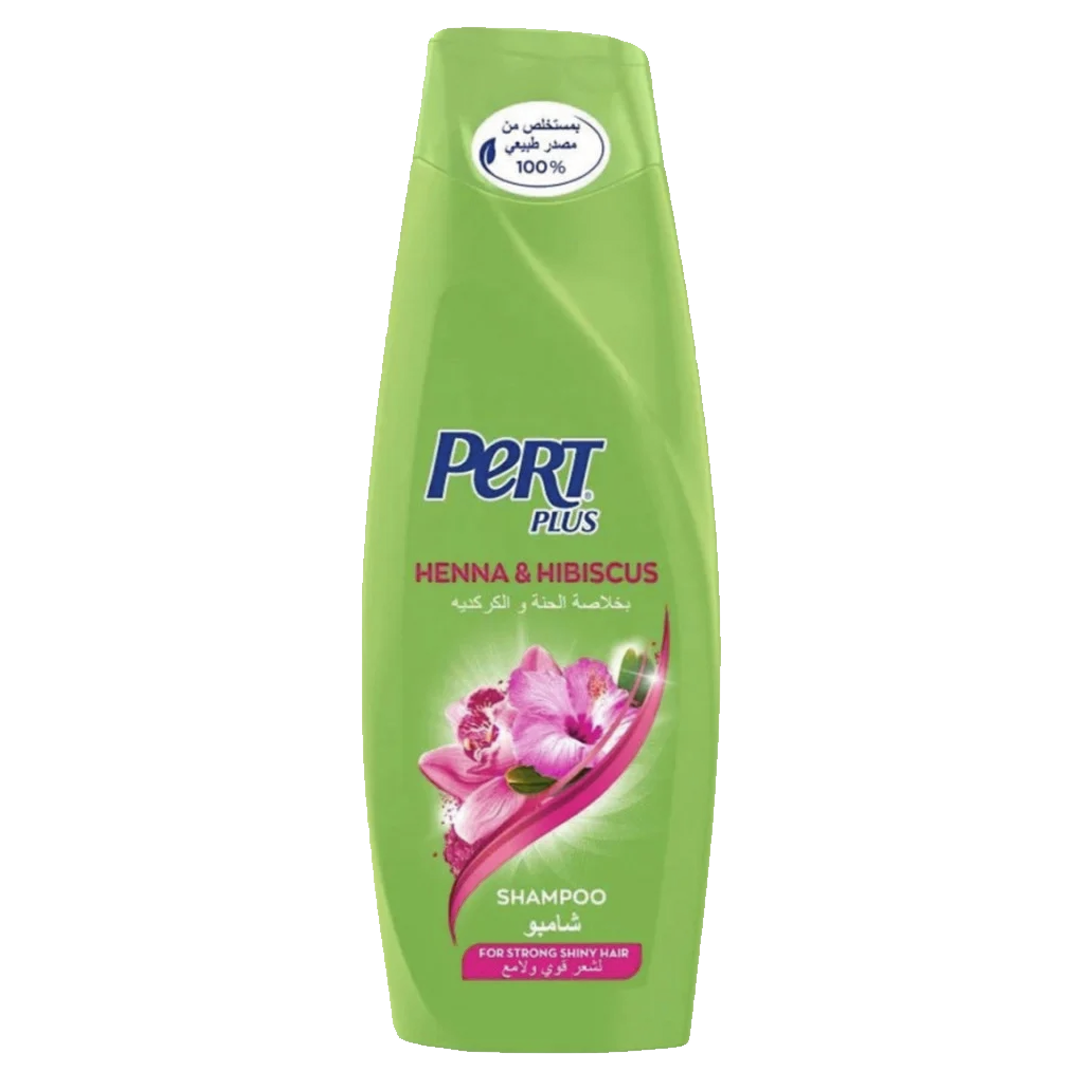 Pert Plus Shampoo Strength & Shine 400ml شامبو برت بلس بخلاصة الحنة الكركديه 400مل