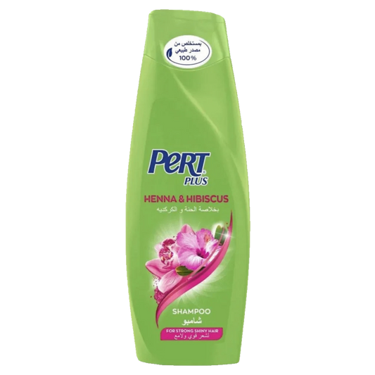 Pert Plus Shampoo Strength & Shine 400ml شامبو برت بلس بخلاصة الحنة الكركديه 400مل